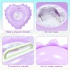 Baby Swimming Float, Heart Shaped Pool Inflatable Baby Float Baby