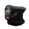 Spiral - Goth Skull - Multifunctional Face Wraps Black