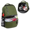 TUGUAN Insulated Cooler Backpack 38/42 Cans Double Deck Leakproof Lightweight