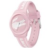 LACOSTE NEOCROC 2001218 PINK DIAL PINK & WHITE SILICONE STRAP