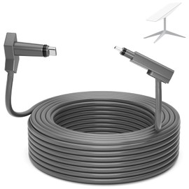 CHGRNLF Gen 2 Cable for Starlink 50FT, Eethernet Cable for Star Link V2 Standard Actuated Kit Waterproof Grey