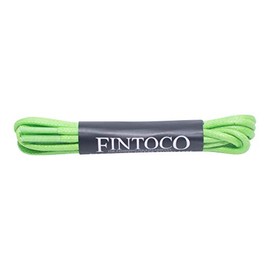Mens Dress Shoelaces Thin Waxed - Lime Green, 34 Inch Long Shoe Laces