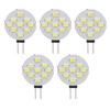 5Pcs LED Light Bulb 9 Beads 6000K White Light 180°