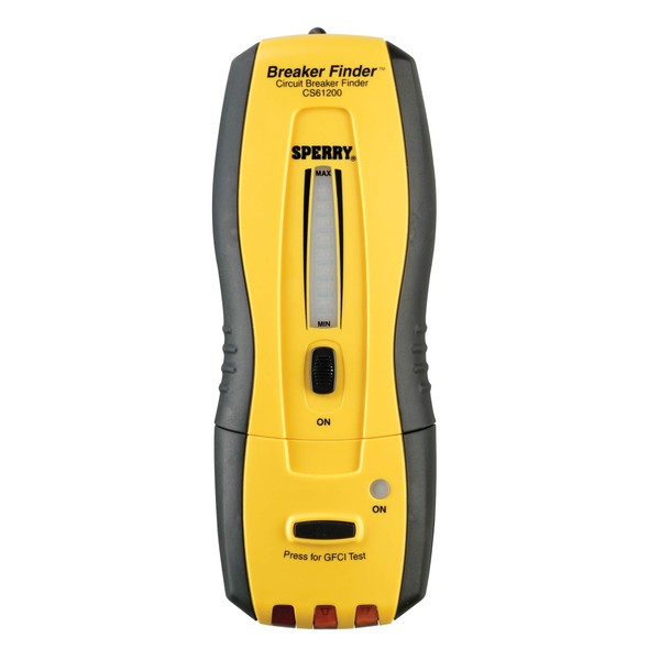 Sperry Instruments CS61200 Sperry Circuit Breaker Finder/Locator And Gfci Tester (Package may vary) , Yellow