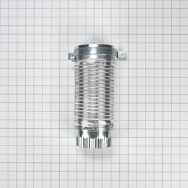 Whirlpool 279823 Thin Twin-Stacked Laundry-Exhaust Vent Extension Kit, Silver