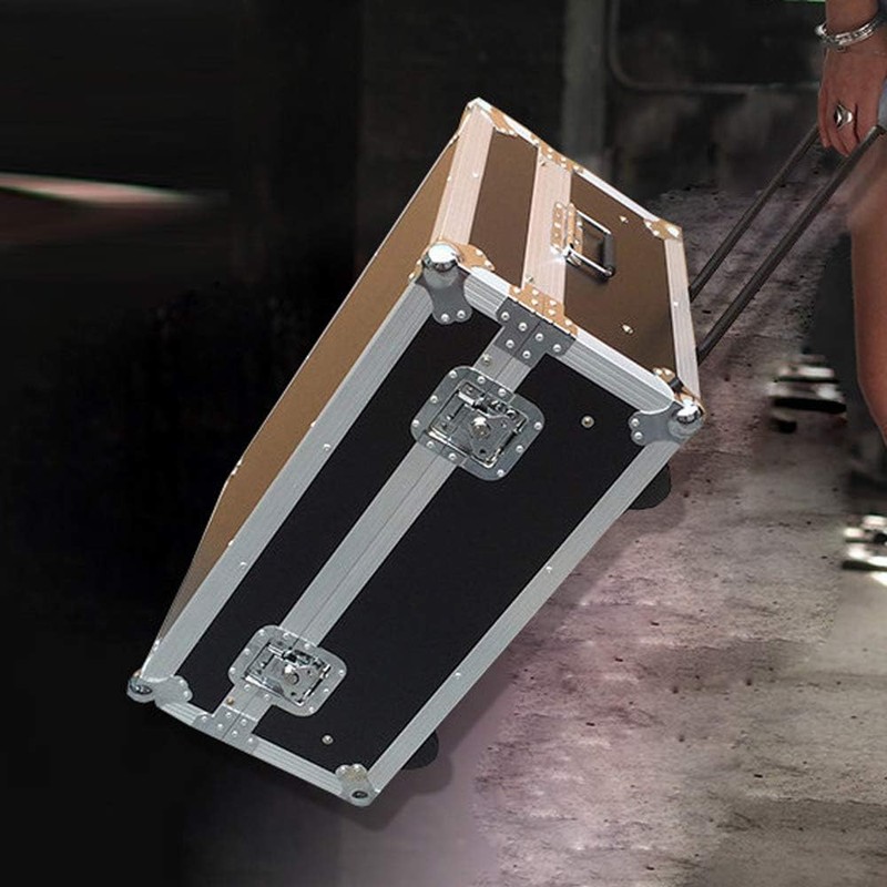 EWONICE 4Pcs Padlockable Steel Spring Loaded Butterfly Twist Latch and