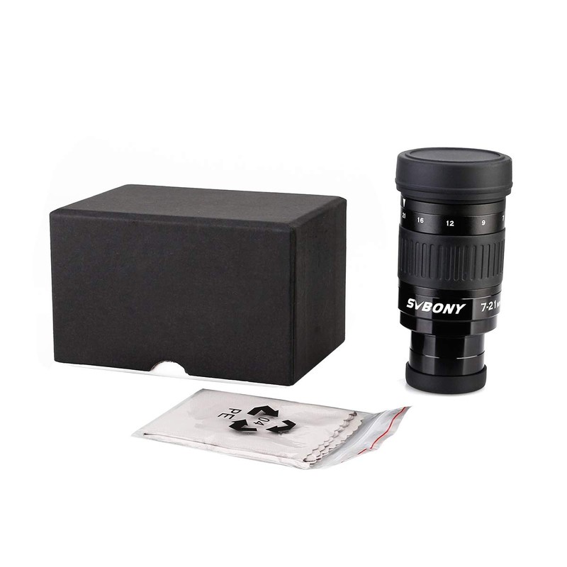 SVBONY SV135 Zoom Eyepiece, Zoom 7 to 21mm 1.25 Inch