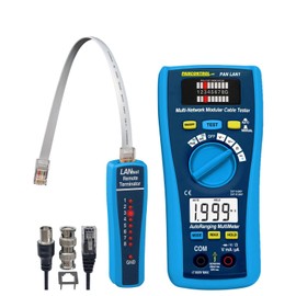 Pancontrol PAN LAN1 LAN-Tester und Digital-Multimeter 300V CAT III mit autom. Bereichswahl