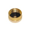 Beduan Solid Brass Refill 1 LB Propane Cylinder Cap Camping