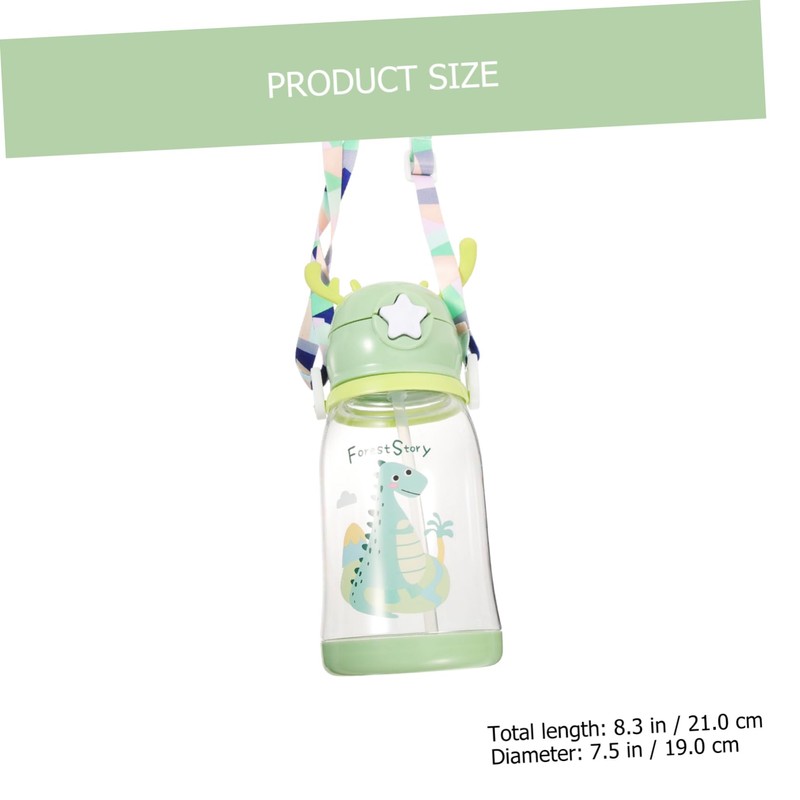 CORHAD Water Cup with Straw Cute Leak Water Bottle Safe