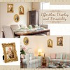 6 Pcs Vintage Resin Antique Picture Frame Baroque Gold,Novel