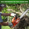 Blulu 4 Pack 16 Inch Chainsaw Guide Bar Replacement Compatible