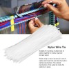 250Pcs Cable Tie Nylon Weather Resistant Self Locking Wire Ties