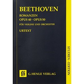 ROMANCES POUR VIOLON EN SOL MAJEUR OP. 40 ET EN FA MAJEUR OP. 50 (PARTITION POCHE)