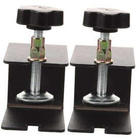 Gatuida 2pcs Stainless Steel Woodworking C Clamps Metal Clamps for Versatile Thicknesses Durable and Lightweight Design for DIY Projects and Cabinet Installation