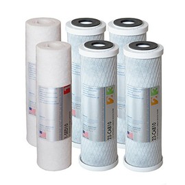 APEC ULTIMATE Series US Made 2 Sets of Stage 1, 2 & 3 Replacement Filter For Undersink System(FILTER-SETX2)