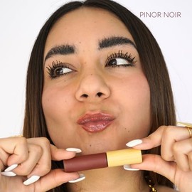 Glossy Lip Serum con Acido Hialurónico y Escualeno Vegetal CEIBA (Pinot Noir)
