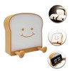 Ciieeo Toast Night Light for Nursery Adorable Bedside Lamp with