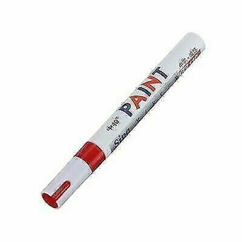 SNS 3pcs RED Paint Pen Markers Waterproof Permanent Car Tire