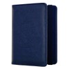Passport Wallet Holder Cover - KINGMAS CA RFID Blocking Travel