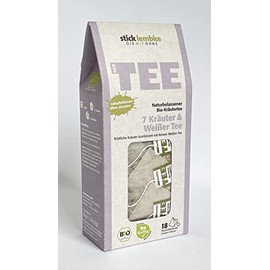 Natural Herbal Tea 7 Herbs & White Tea 18 x 2 g Organic