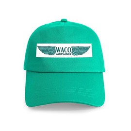 CafePress WACO Cap Unique Adjustable Baseball Hat Green