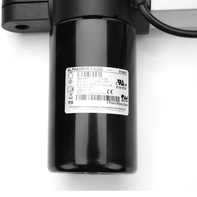 Okin Alphadrive 5 Model E10621 Motor Actuator Replacement for Electric