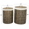 CosmoLiving by Cosmopolitan Traditional Sea Grass Storage Basket, 2 PIECES