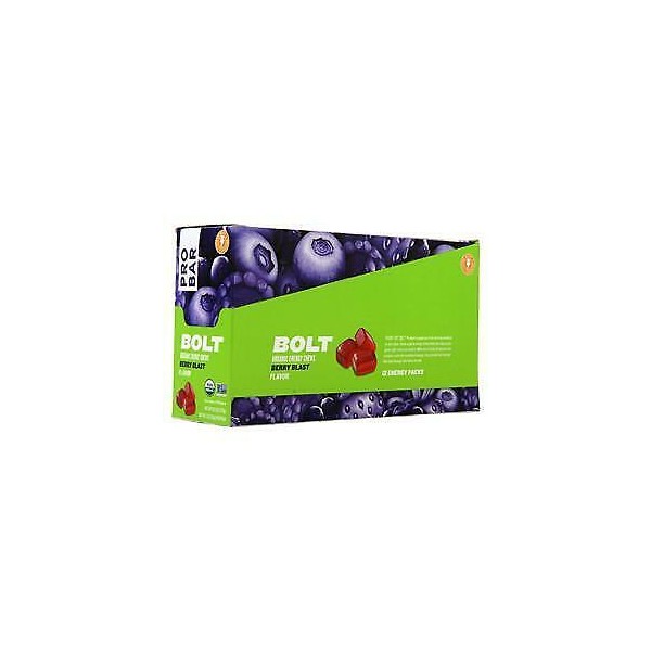 Pro Bar BOLT - Organic Energy Chews Berry Blast 12 pack