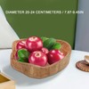 Littlecatch Wood Fruit Bowl Wood Serving Bowl Kitchen Household Fruit