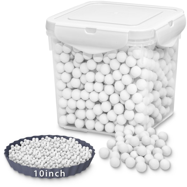 MOBYKE Pie Weights for Blind Baking, 2.2 LB Ceramic Pie