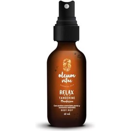 OLEUM VITAE Body Mist. Fragancia Corporal Mandarina. Con Aceite Esencial de Mandarina. Frescura y Bienestar. 60ml