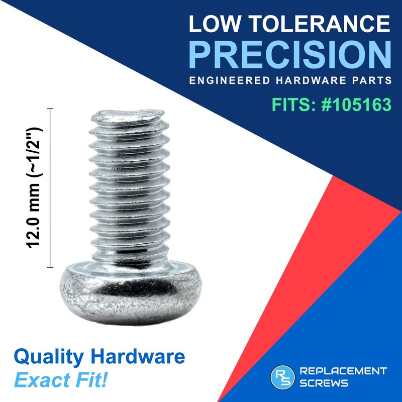 ReplacementScrews Plastic Sleeve and Screw Compatible with IKEA Part 102267