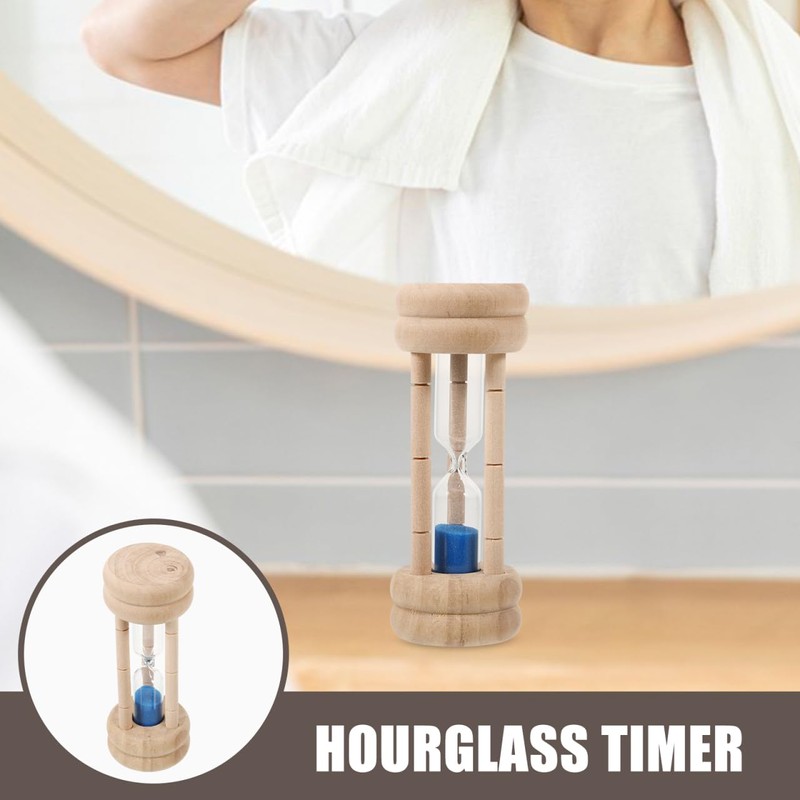 Healeved Kids Tooth Brushing Timer 2 Minute Hourglass Sand Timer