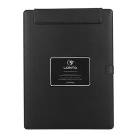 Clipboard A4 A5 Clipboard Leather Hanging Writing Board Magnetic Clip Clipboard Folder Portable Conference Folder Comfortable Practical Document Storage for Restaurant Office School Hotel Business