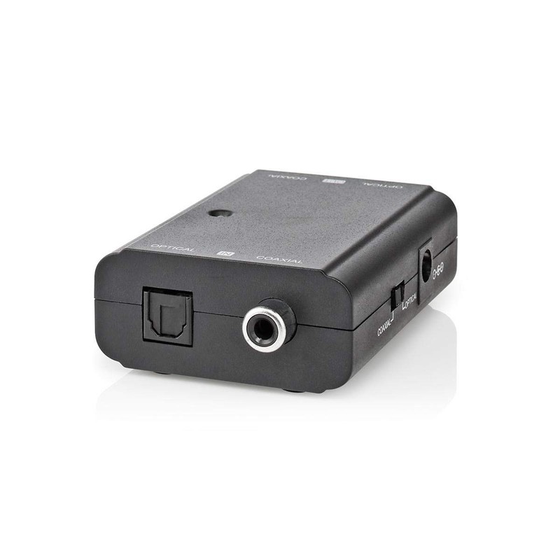 NEDIS BiDirectional DAC Digital Audio Converter, SPDIF RCA to Toslink,