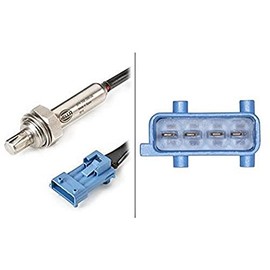 HELLA 6PA 358 066-081 Lambda Sensor - 4-pin connector - Cable: 520mm