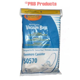 EnviroCare 20-50570 Sears Type I Canister Vacuum Bag 609315 Kenmore Model Part# 02050100000 - 1 single Dust Bag Type 1 Envirocare Ultra Care