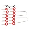 17pcs Radio Release Keys Kit Professional Removal Disassembly Tools for