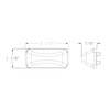 Lumitronics RV Mini Thin Line 37 Series Sealed LED Marker/Clearance
