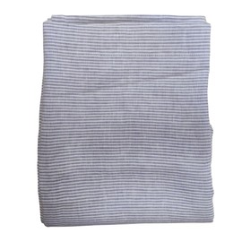 Single Beach Towel in 100% Natural Linen – Light, Absorbent and Elegant – Ideal for a Style Holiday (90 x 170 cm Retro Blue)