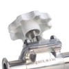 Valve, TBVECHI Sanitary Stainless Steel 316L Tri-Clamp OD 64mm Diaphragm