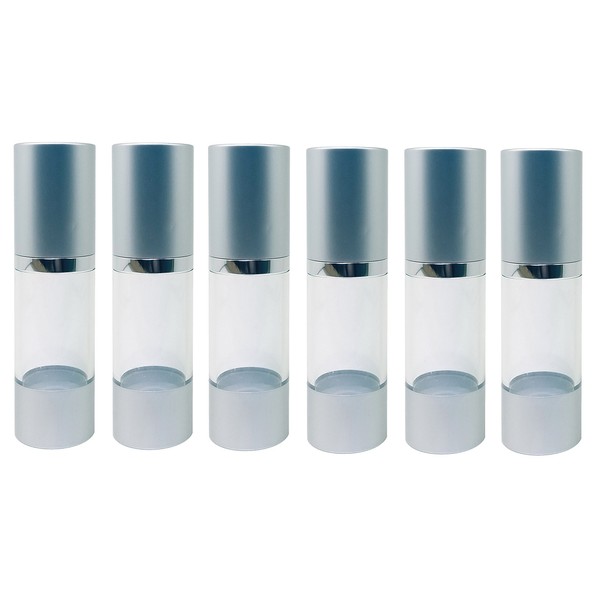 Perfume Studio Airless Pump Bottle Refillable; 1 oz. Ideal Airless