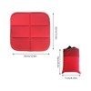QUINTRA Outdoor Travel Camping Mat, Thickened Foldable Seat Mat, Picnic