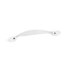 BIRDROCK HOME Decorative Oval Handle Pull - Brushed Nickel -