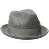 Goorin Bros. Men's Rude Boy Fedora, Gray, Medium