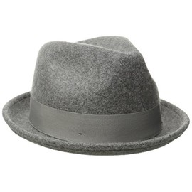 Goorin Bros. Men's Rude Boy Fedora, Gray, Medium