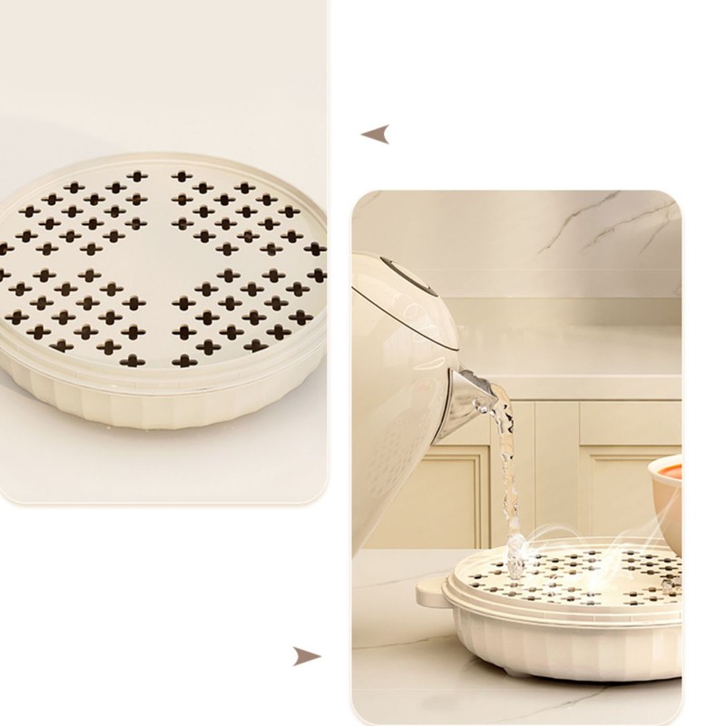 Kitchen Insulation Multi Layer Dish Cover Insulation Dust Proof Leftovers