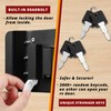 2 Pack RV Door Locks for Travel Trailers with Paddle