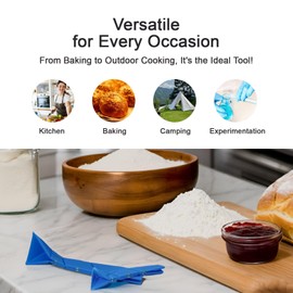 Polygons Flat 3-in-1 Measuring Spoons 2 Spoons 6 Sizes Foldable Silicone Measuring Spoons Magnetic Flat Measuring Utensils Origami-Style Folding Measuring Spoons for Liquids and Solids (Green)